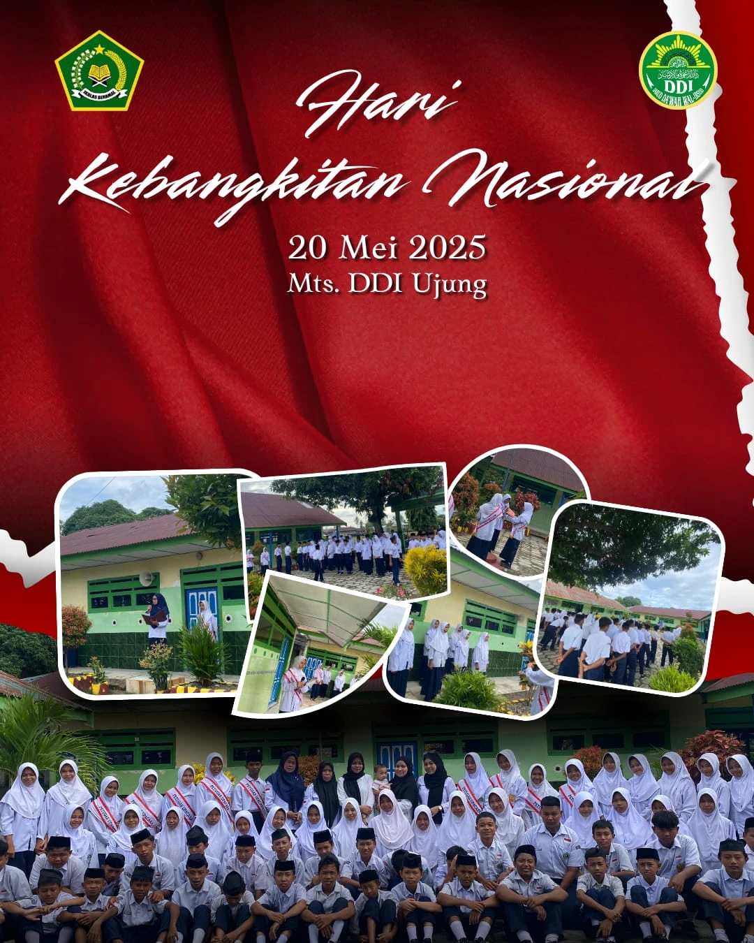 MTs DDI Ujung Pinrang Peringati Hari Kebangkitan Nasional dengan Semangat dan Kreativitas