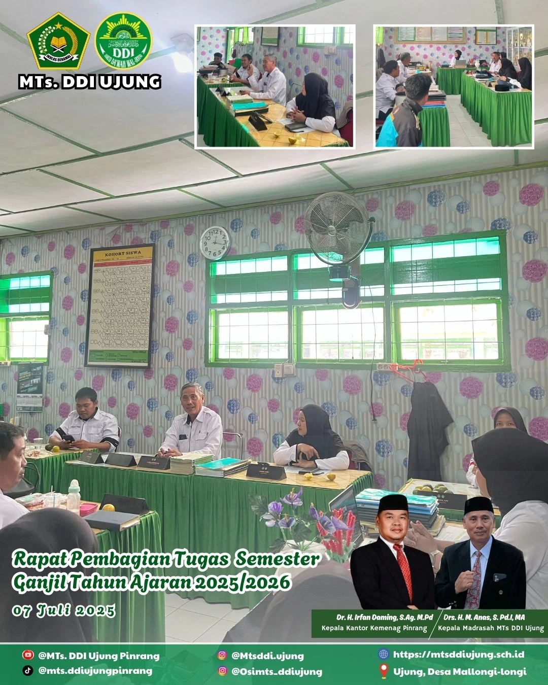 Rapat Pembagian Tugas Semester Ganjil Tahun Pelajaran 2025/2026